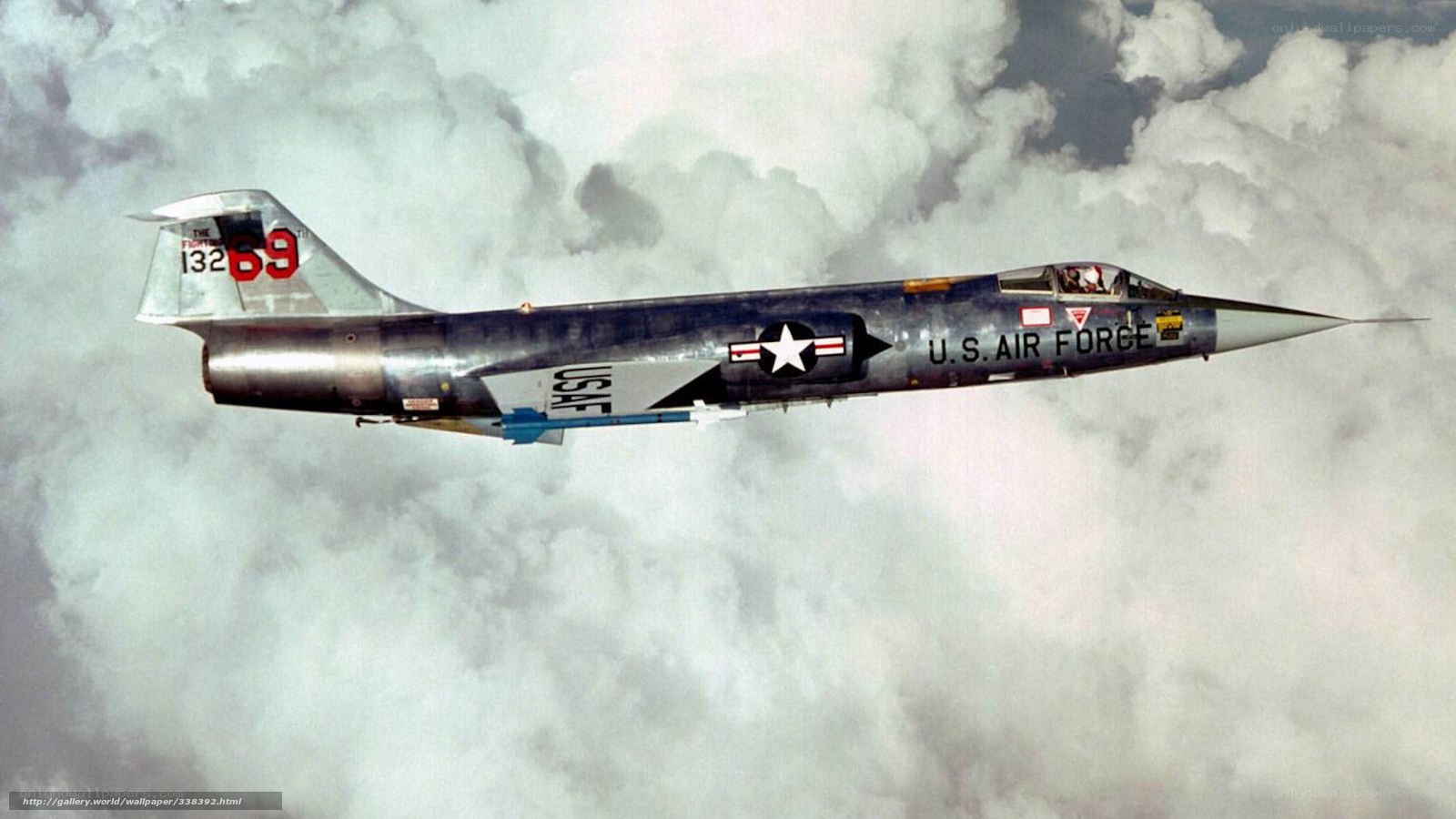 U.S. Air Force jet in flight