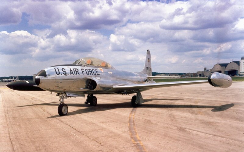 U.S. Air Force jet on tarmac