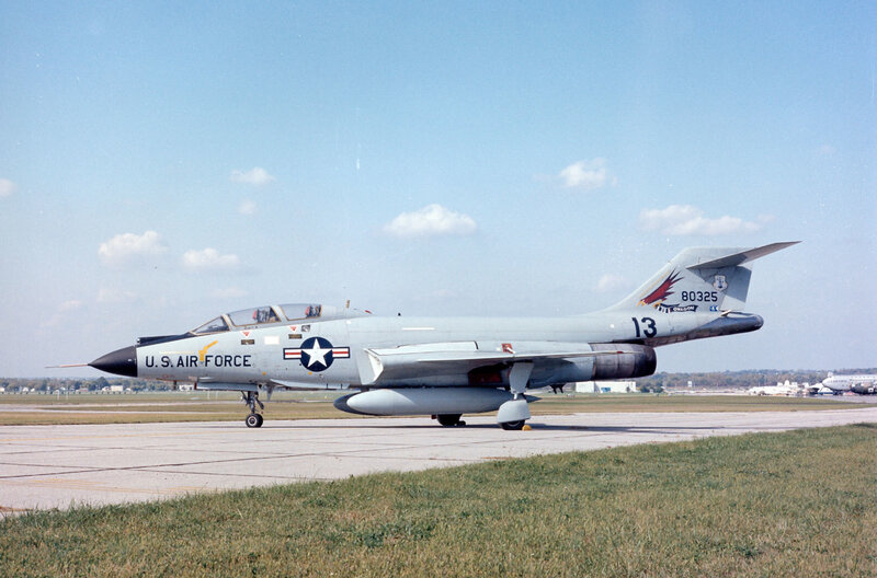 U.S. Air Force jet on tarmac