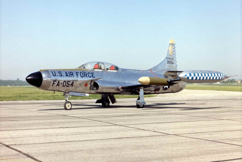 U.S. Air Force Jet — Silver, Calm