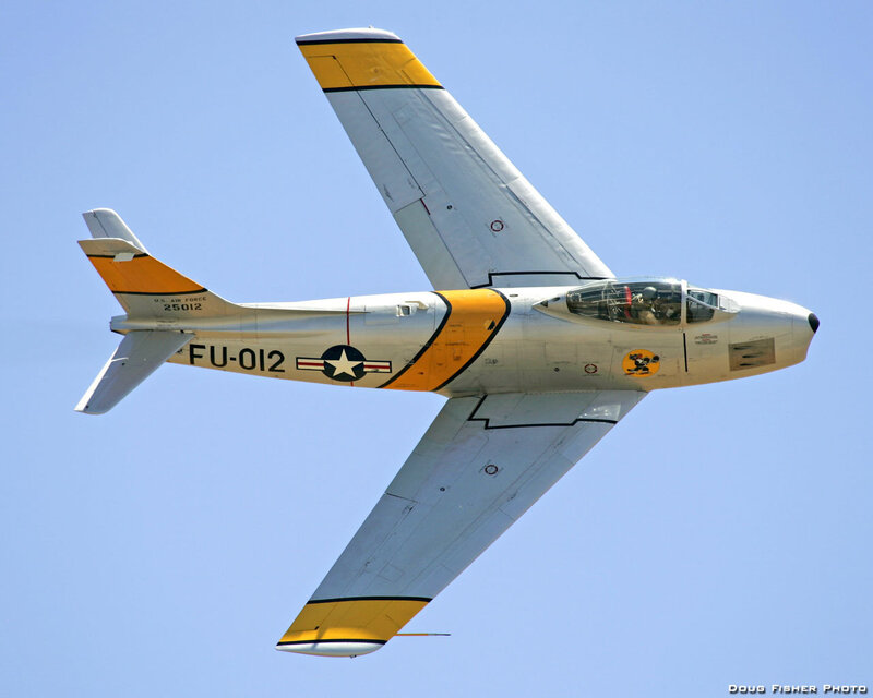 U.S. Air Force Jet — White