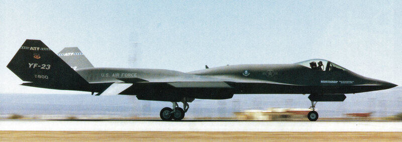 U.S. Air Force YF-23 fighter jet