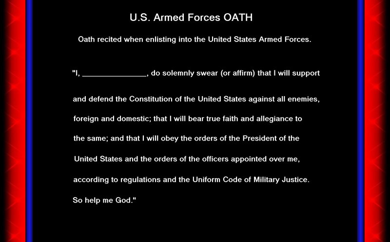 U.S. Armed Forces Oath