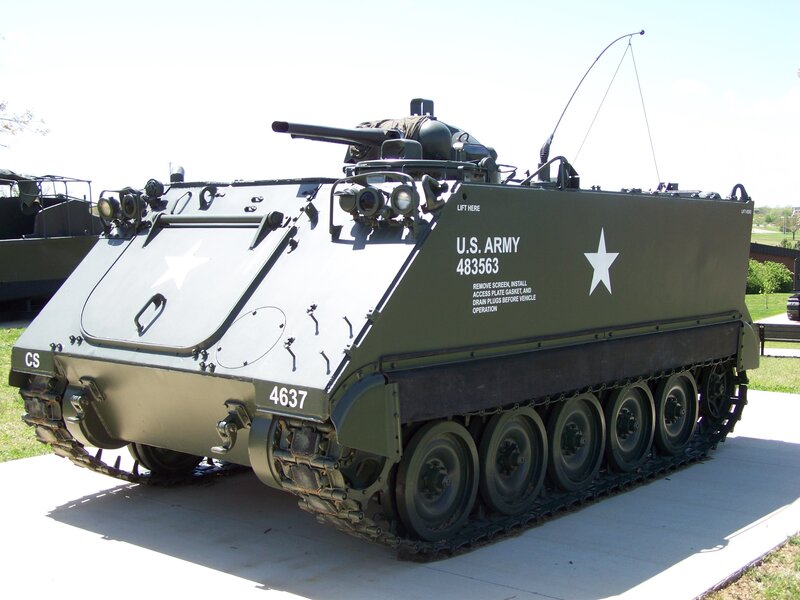 U.S. Army armored vehicle