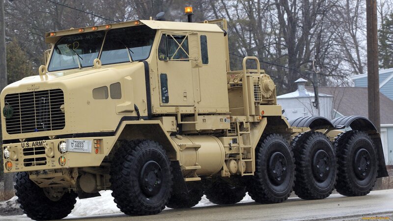 U.S. Army Military Truck — Tan