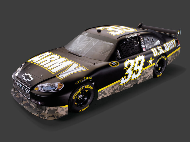 U.S. Army race car