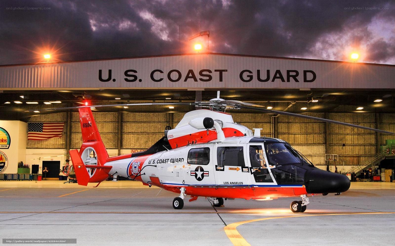 U.S. Coast Guard helicopter