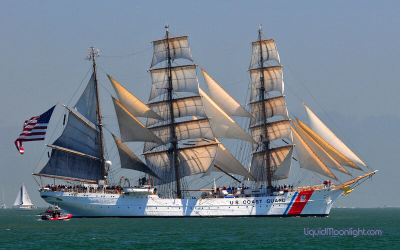 U.S. Coast Guard Ship — White