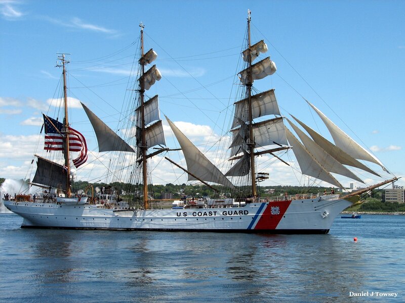 U.S. Coast Guard tall ship