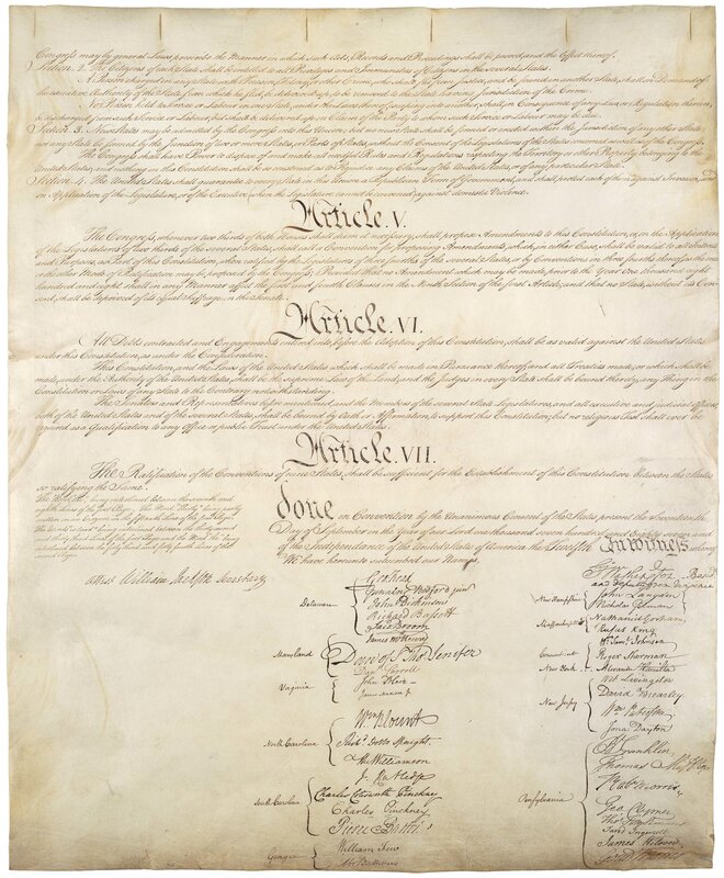 U.S. Constitution document