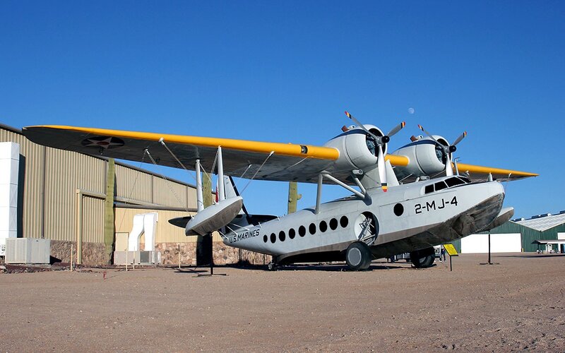 U.S. Marine Amphibious Aircraft — Gray