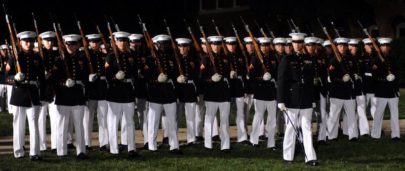 U.S. Marine Corps Drill Team