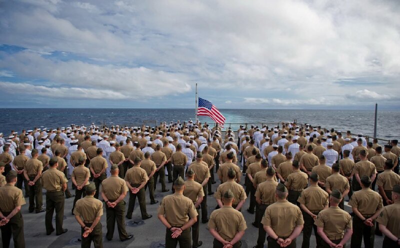 U.S. Military Personnel — Blue