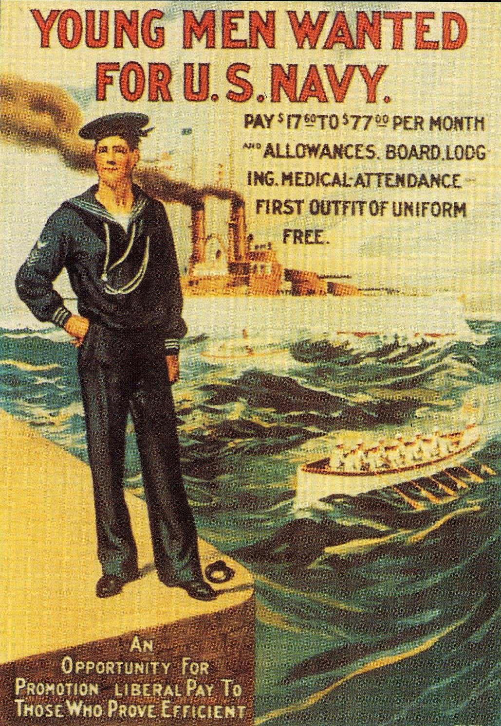 U.S. Navy recruitment poster