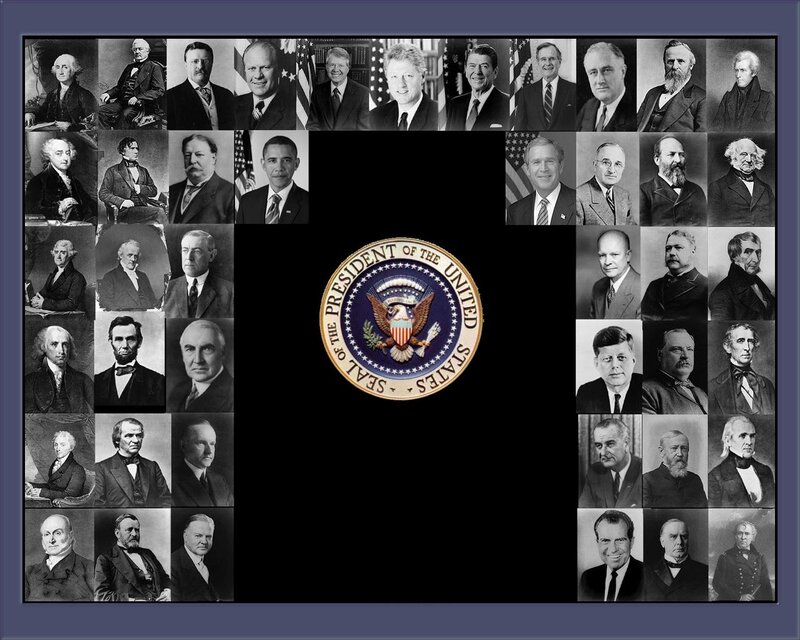 U.S. Presidents Collage