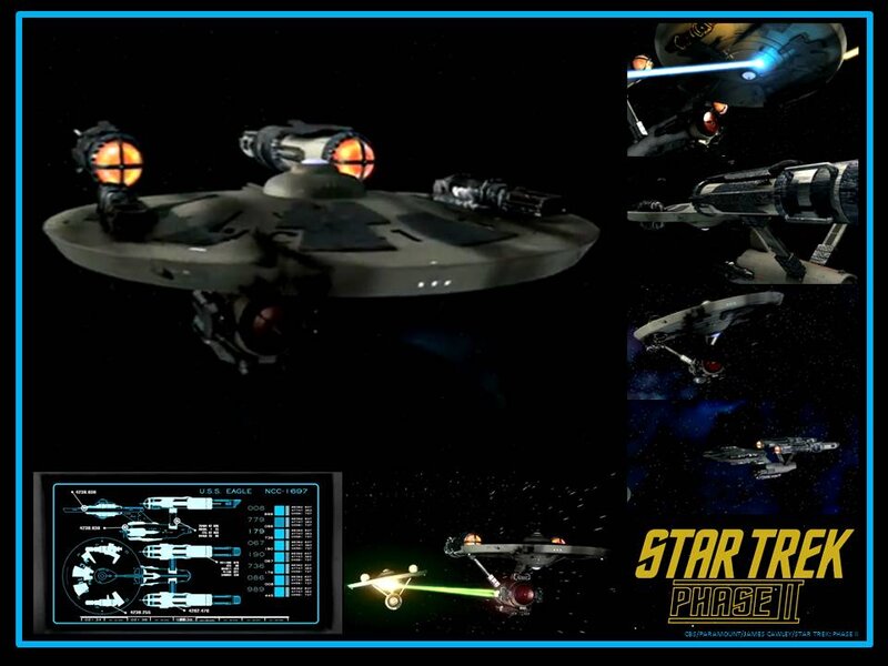 U.S.S. Eagle Starship — Black