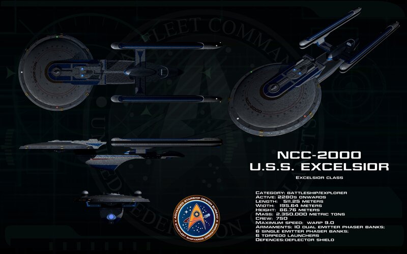 U.S.S. Excelsior Starship