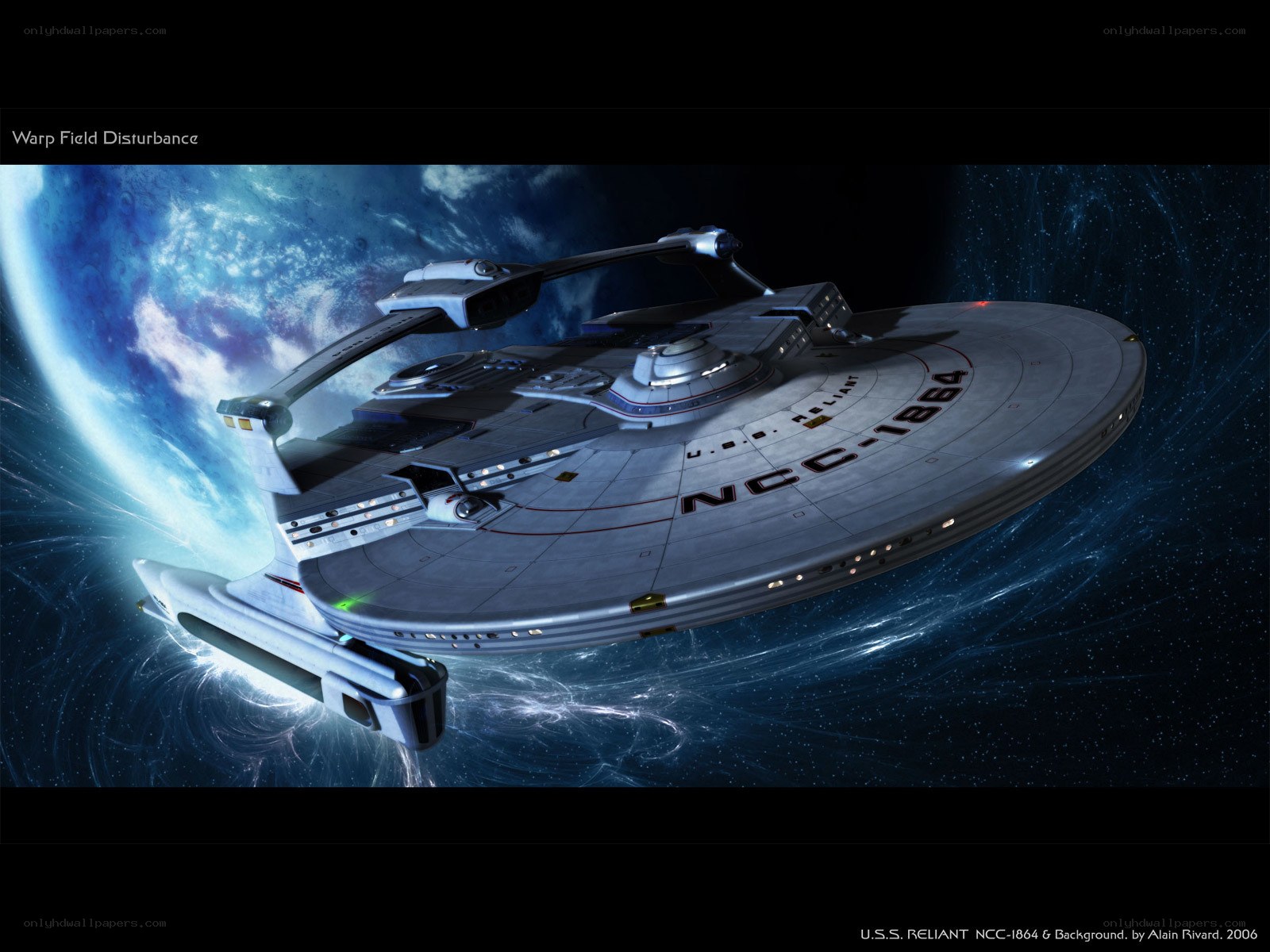 U.S.S. Reliant in space