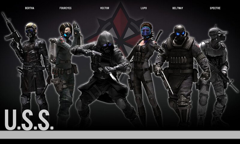 U.S.S. team from Resident Evil