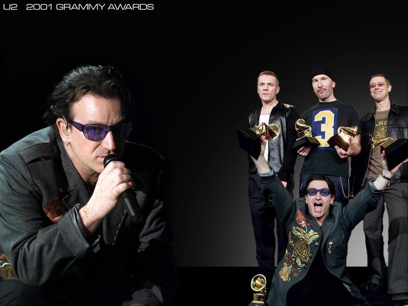 U2 at the 2001 Grammy Awards