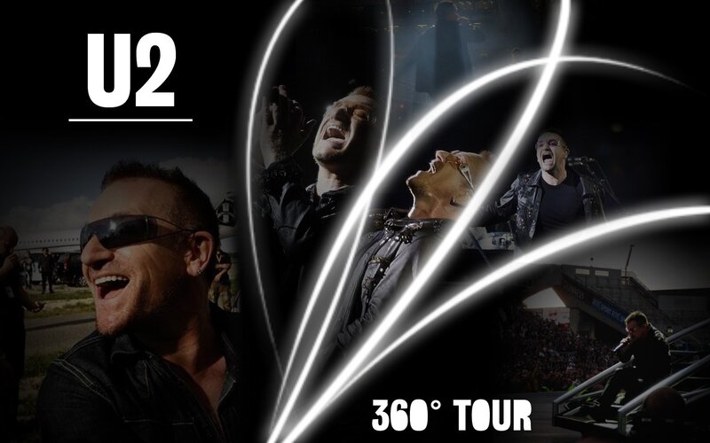 U2 Band Members — Black
