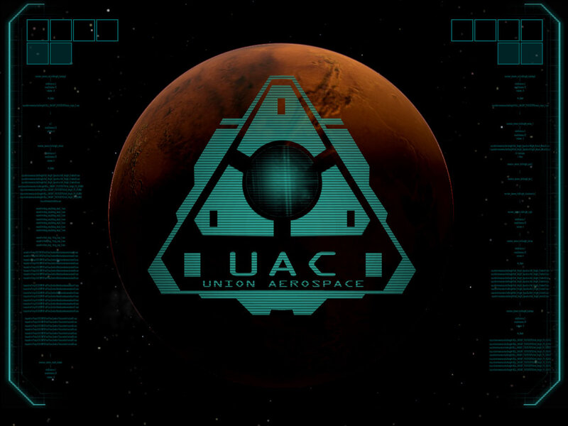 UAC logo on Mars