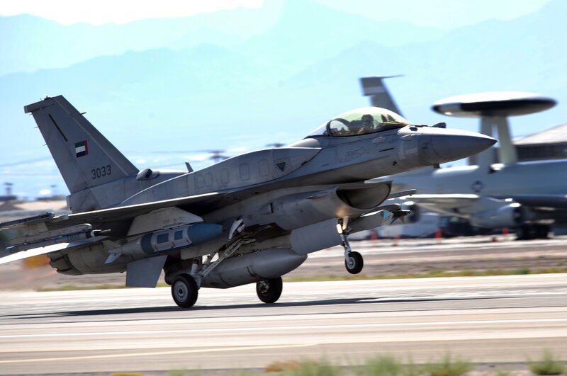 UAE F-16 Fighter Jet