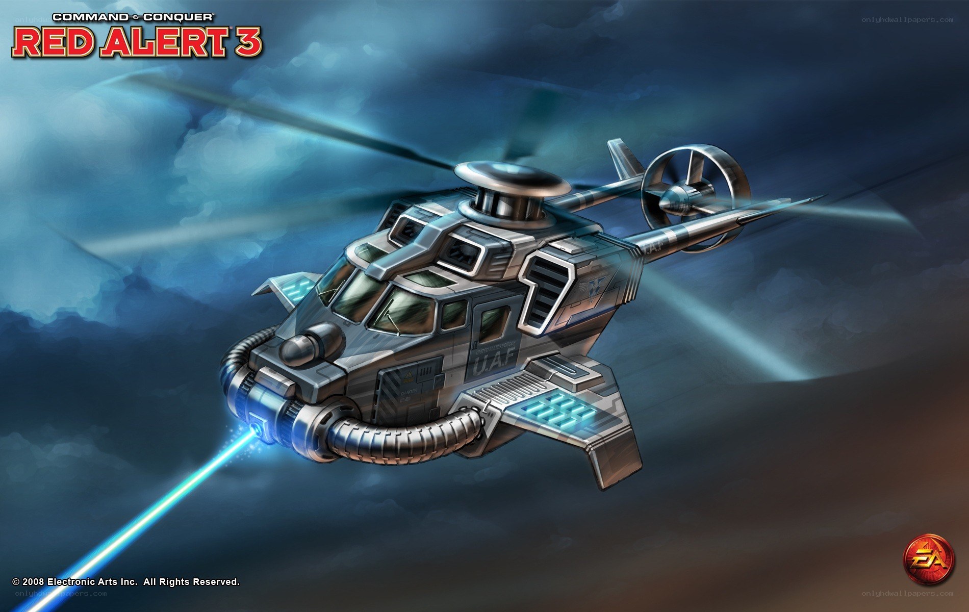 UAF helicopter in Red Alert 3