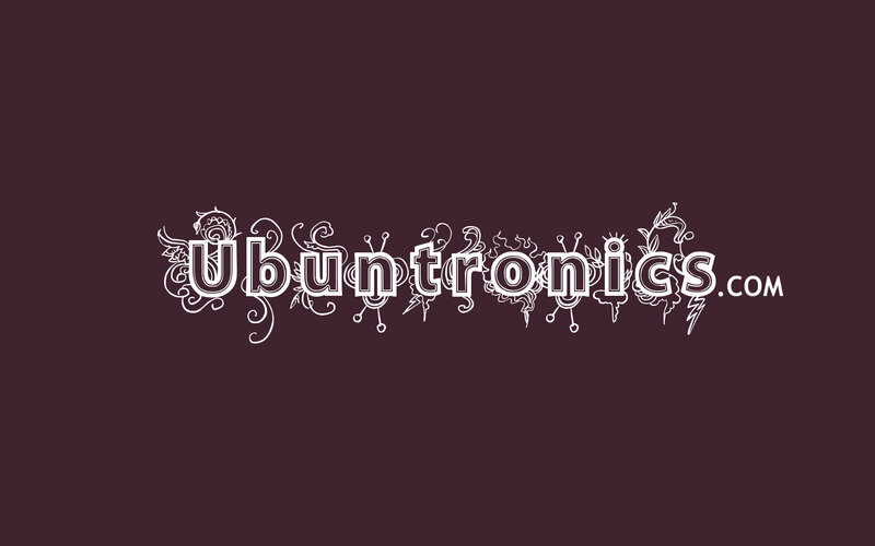 Ubuntronics logo design