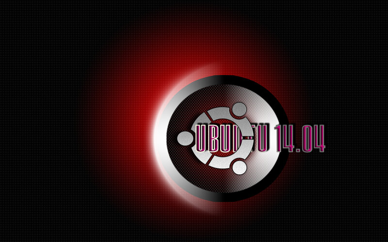 Ubuntu 14.04 Logo — Black