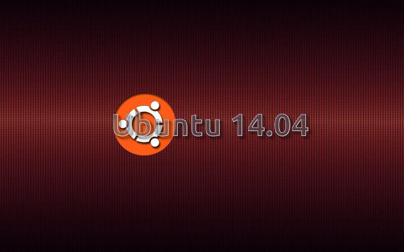 Ubuntu 14.04 Logo — Red