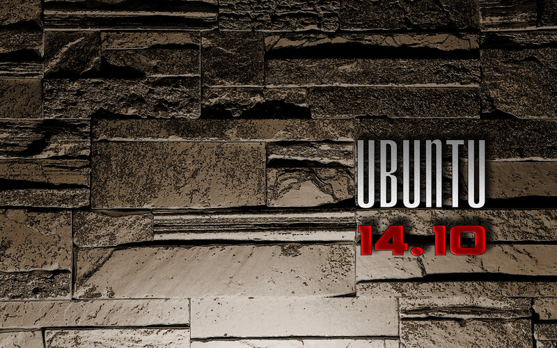 Ubuntu 14.10 Logo — Brown