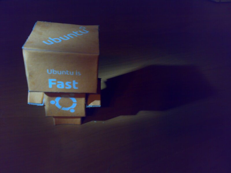 Ubuntu cardboard robot