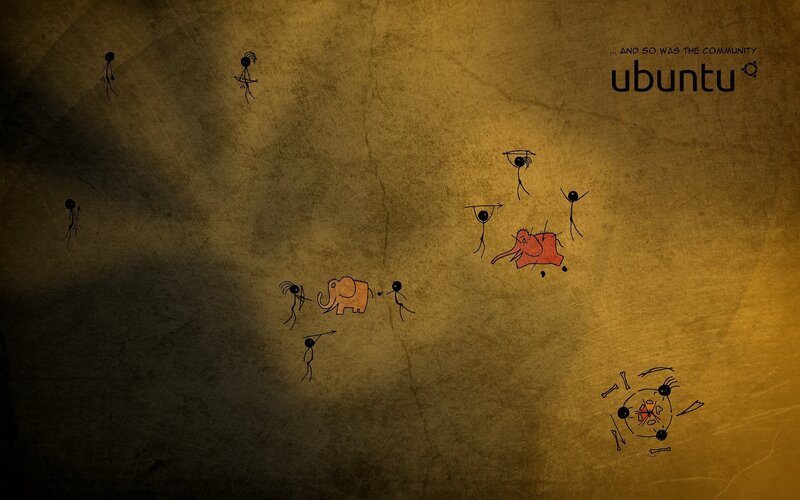 Ubuntu community illustration