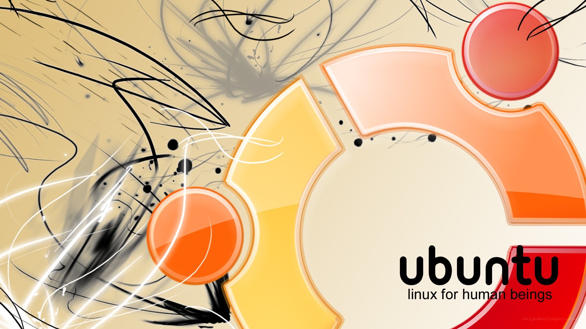 Ubuntu desktop background art