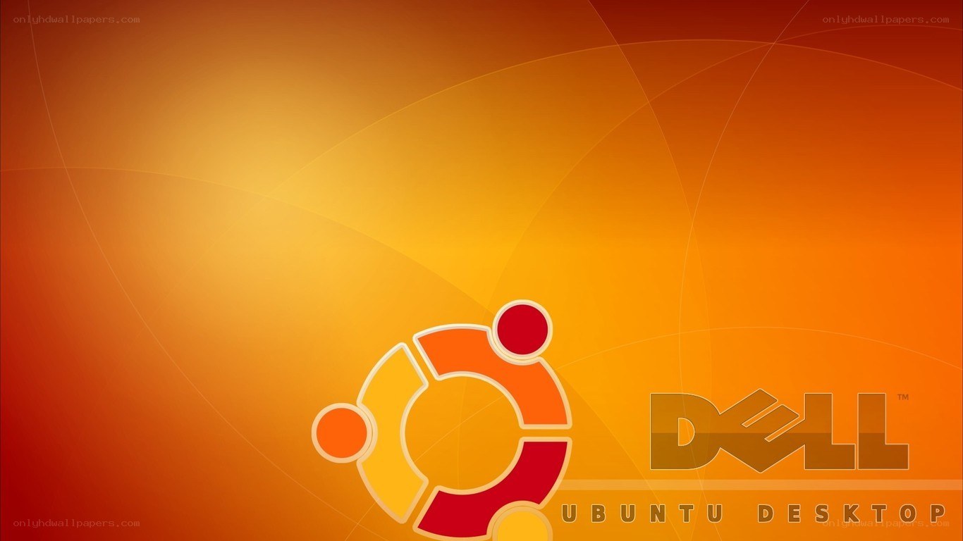 Ubuntu desktop with Dell branding