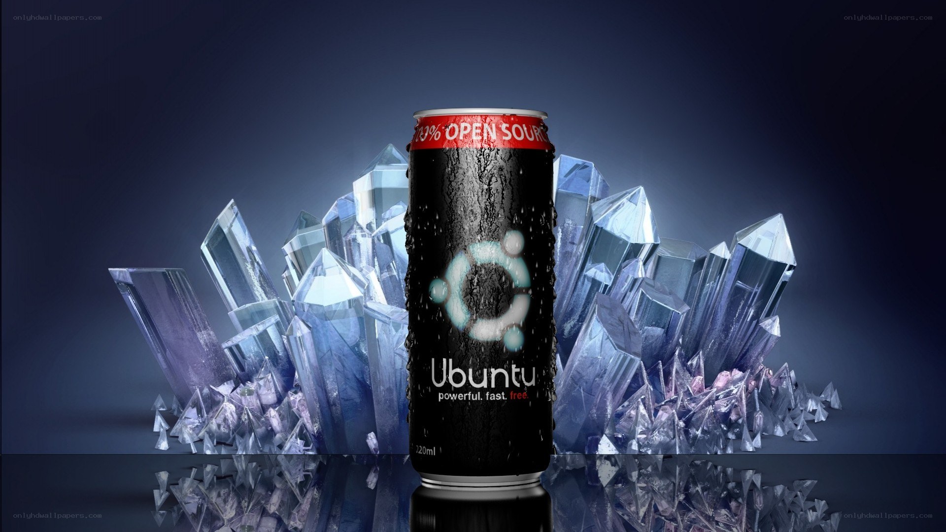 Ubuntu energy drink can