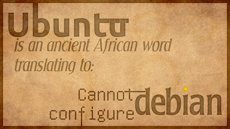 Ubuntu humor joke