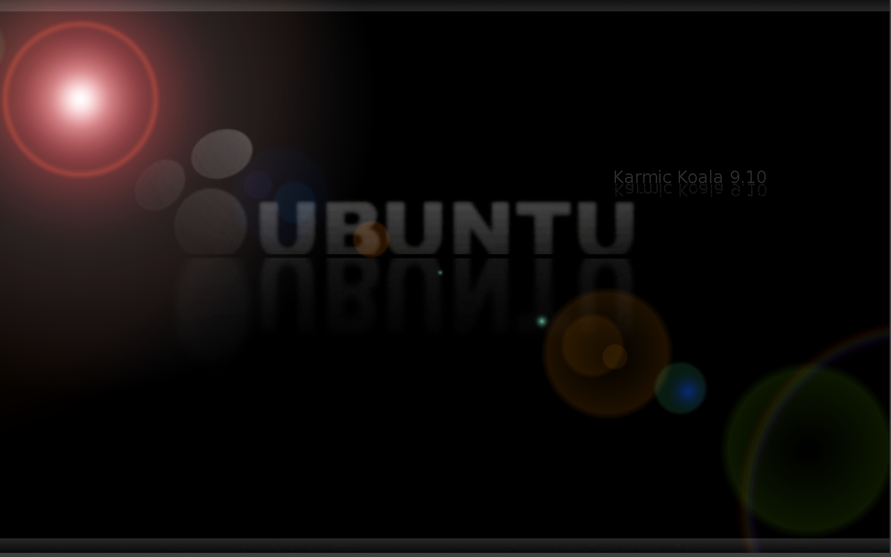 Ubuntu Karmic Koala desktop