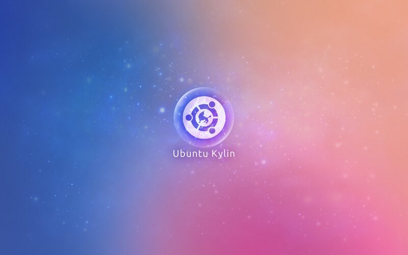Ubuntu Kylin Logo — Blue, Serene