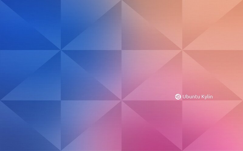 Ubuntu Kylin Logo — Blue