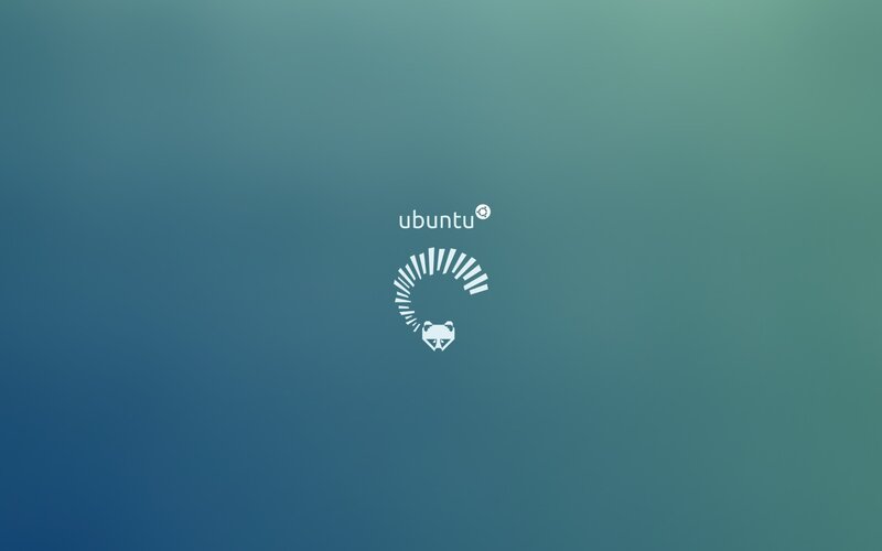 Ubuntu Loading Screen — Blue