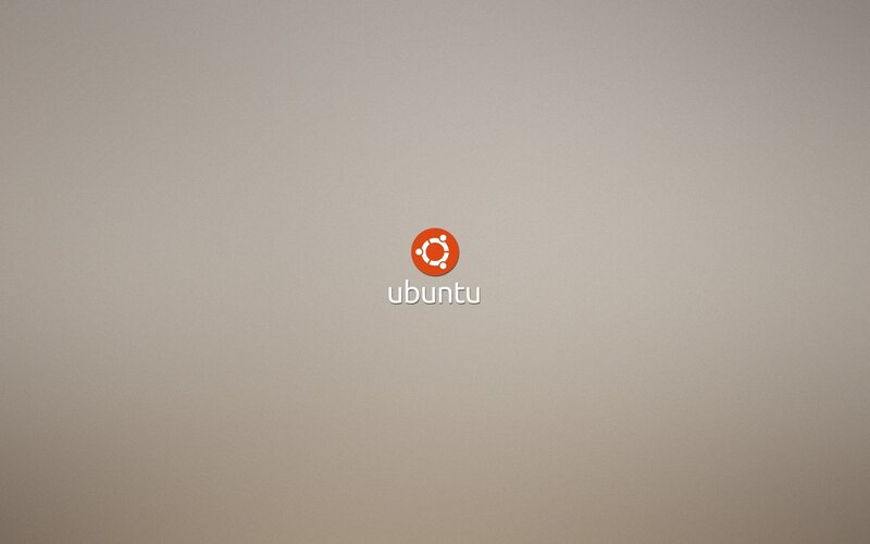 Ubuntu login screen