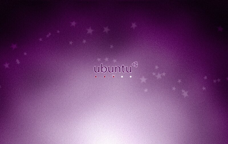 Ubuntu login screen