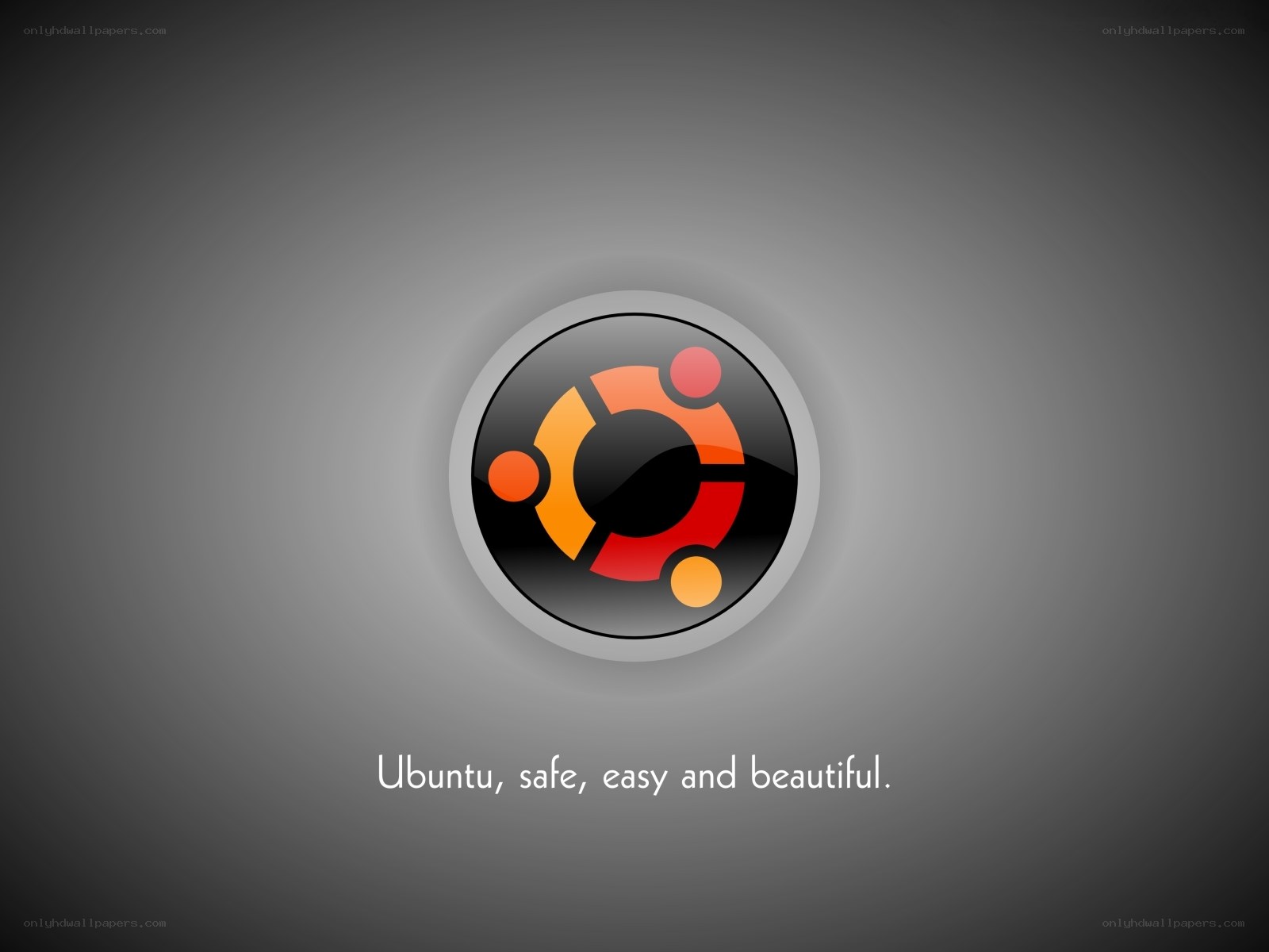 Ubuntu logo and slogan