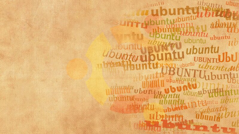 Ubuntu logo collage