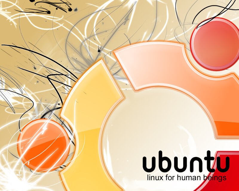 Ubuntu Logo Design — Orange