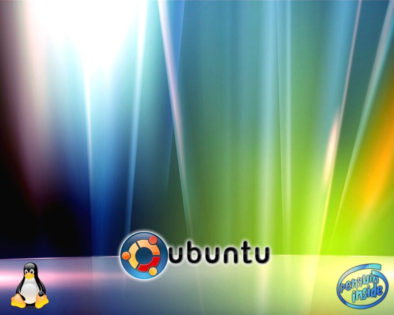 Ubuntu Logo on Desktop