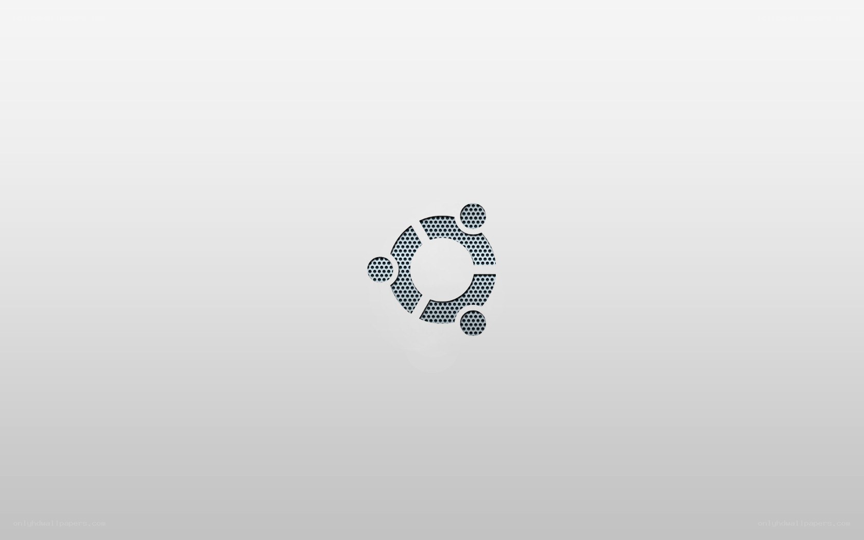 Ubuntu logo on gradient background