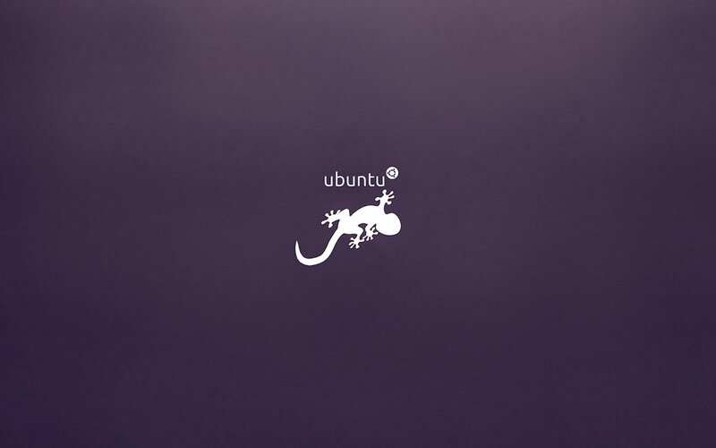 Ubuntu Logo on Purple — Neutral